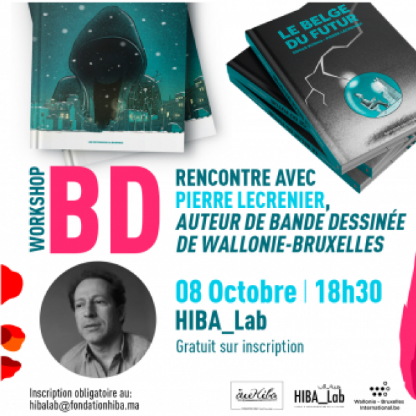 Workshop BD avec « Pierre Lecrenier »