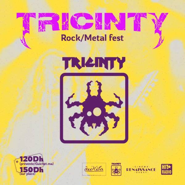 Tricinty Fest : Un festival 100% rock et metal au cinéma Renaissance de Rabat  